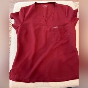 Jaanuu Scrub Tuck Top
